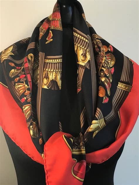 black hermes scarf|Hermes silk scarf price guide.